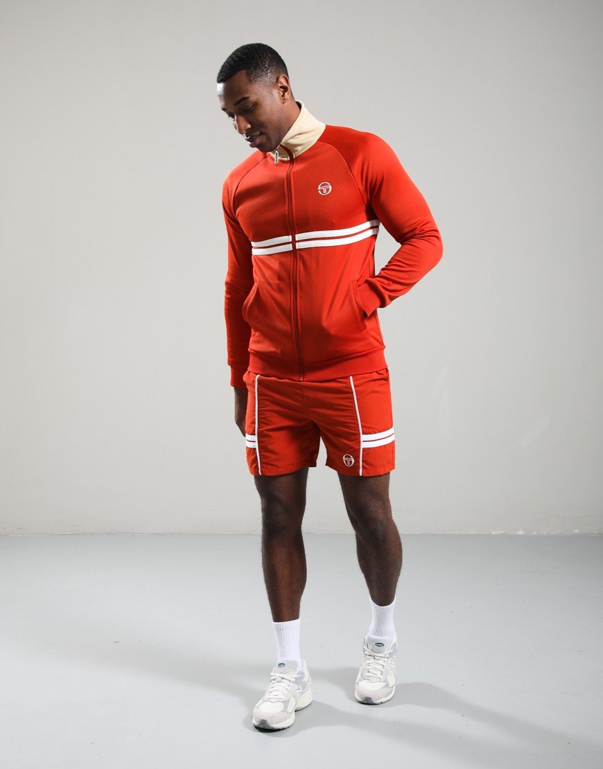 Sergio Tacchini Dallas Track Top Rooibos Tea/Mojave Desert/Gardenia