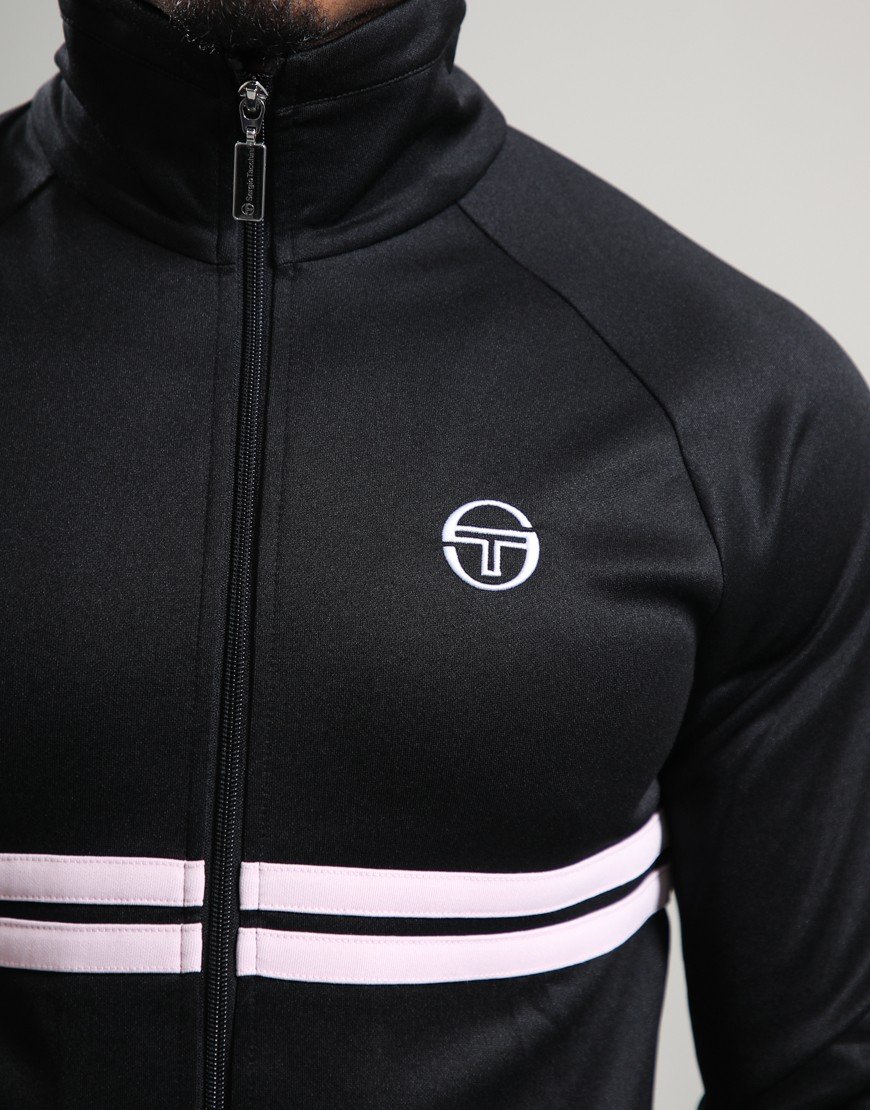 Sergio Tacchini Dallas Track Top Black/Light Lilac