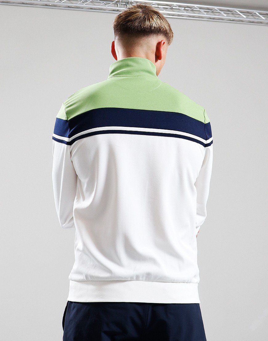 Sergio Tacchini Damarindo Track Top Gardenia/Green/Blue