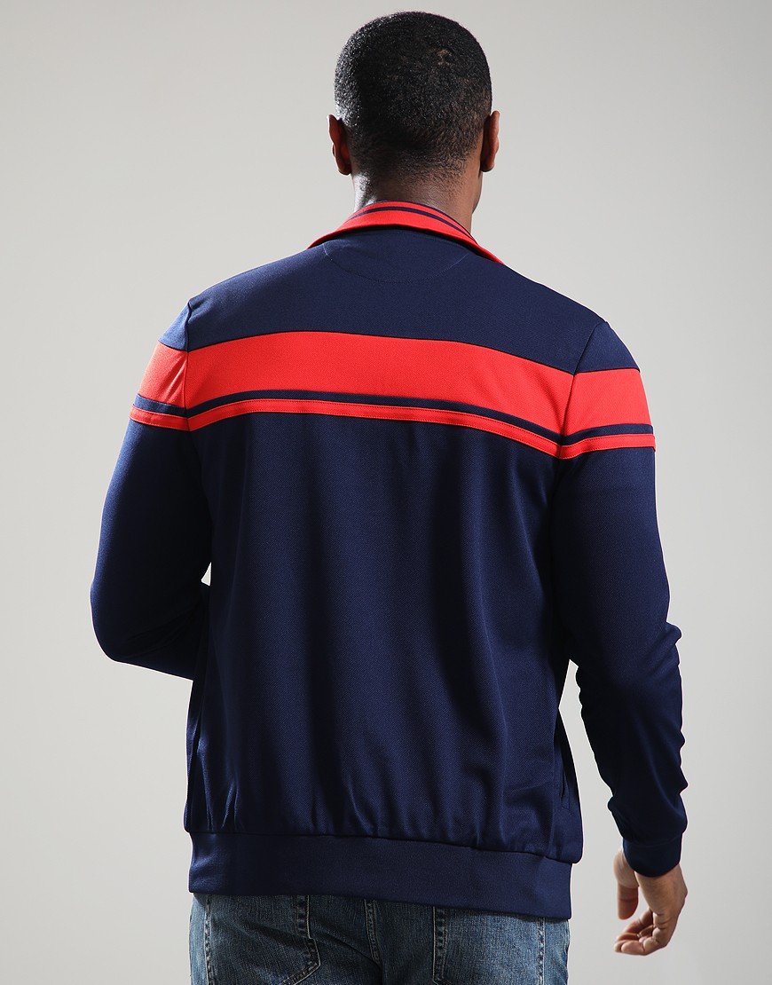 Sergio Tacchini Damarindo Track Top Maritime Blue/Adrenaline
