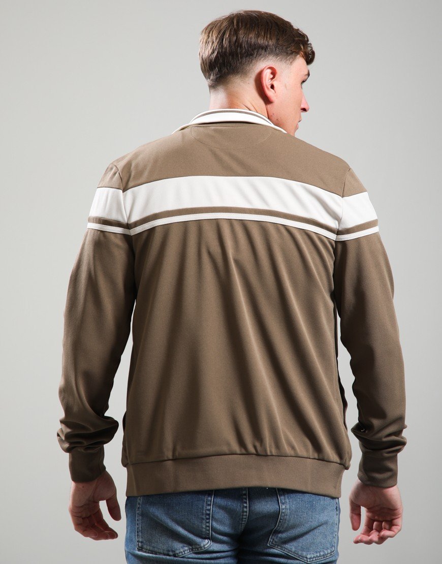 Sergio Tacchini Damarindo Track Top Shitake/Peyote/Gardenia