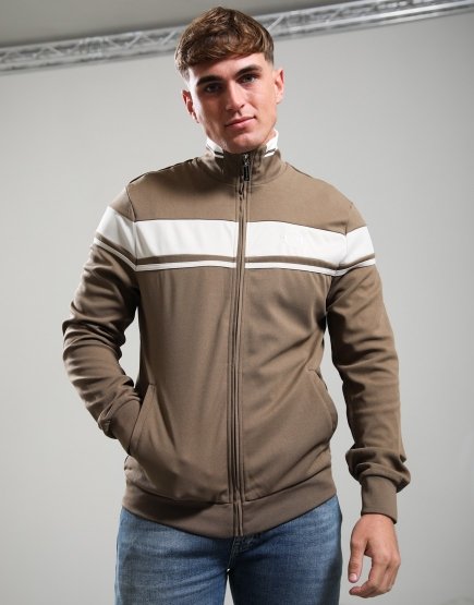 Sergio Tacchini Damarindo Track Top Shitake/Peyote/Gardenia
