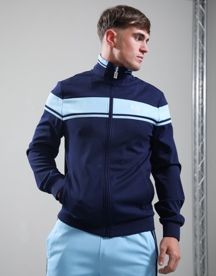 Sergio Tacchini Damarindo Track Top Maritime Blue/Baltic Sea