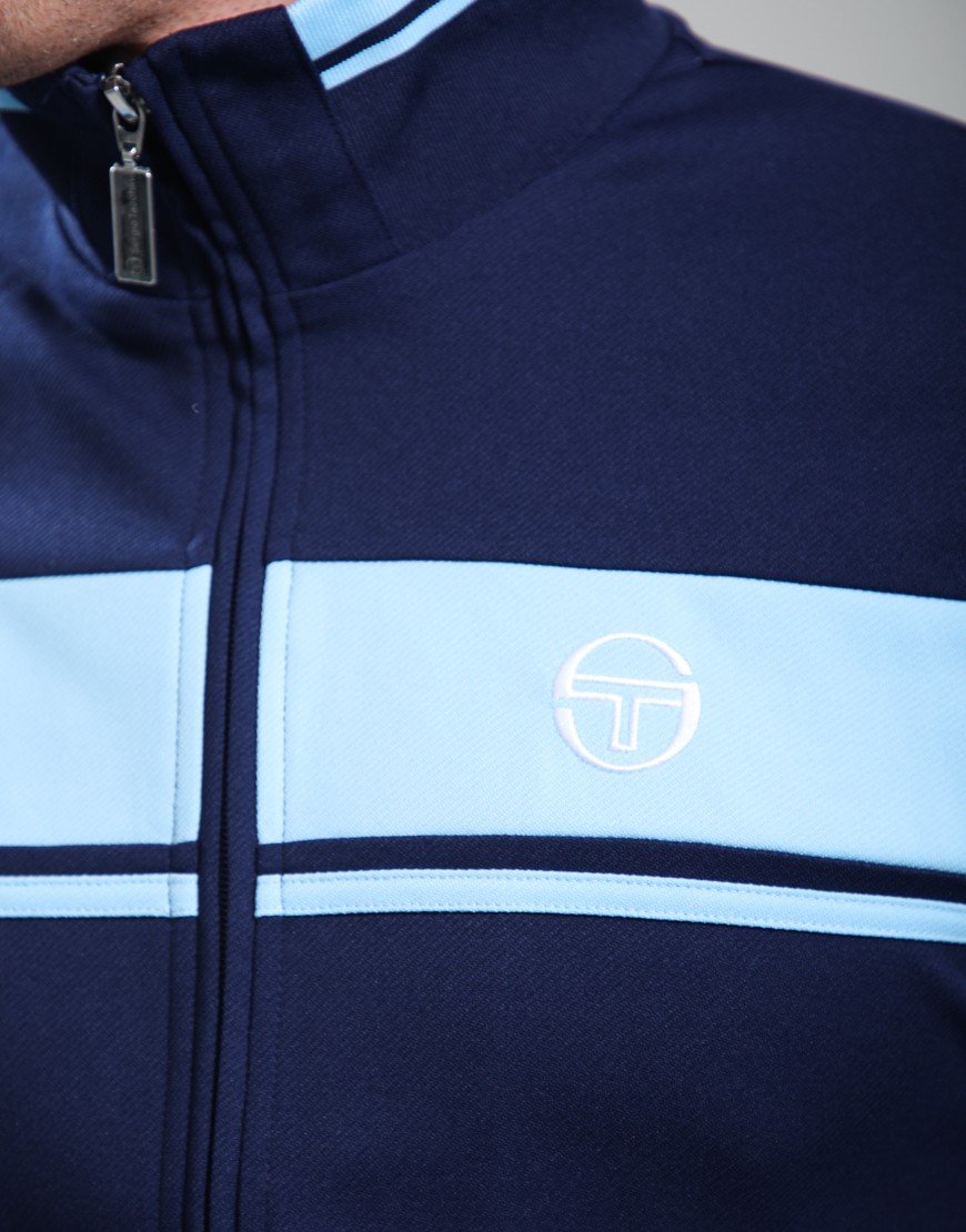Sergio Tacchini Damarindo Track Top Maritime Blue/Baltic Sea
