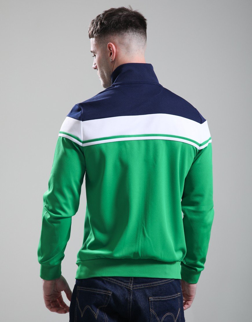 Sergio Tacchini Damarindo Track Top Maritime/White/Fern Green