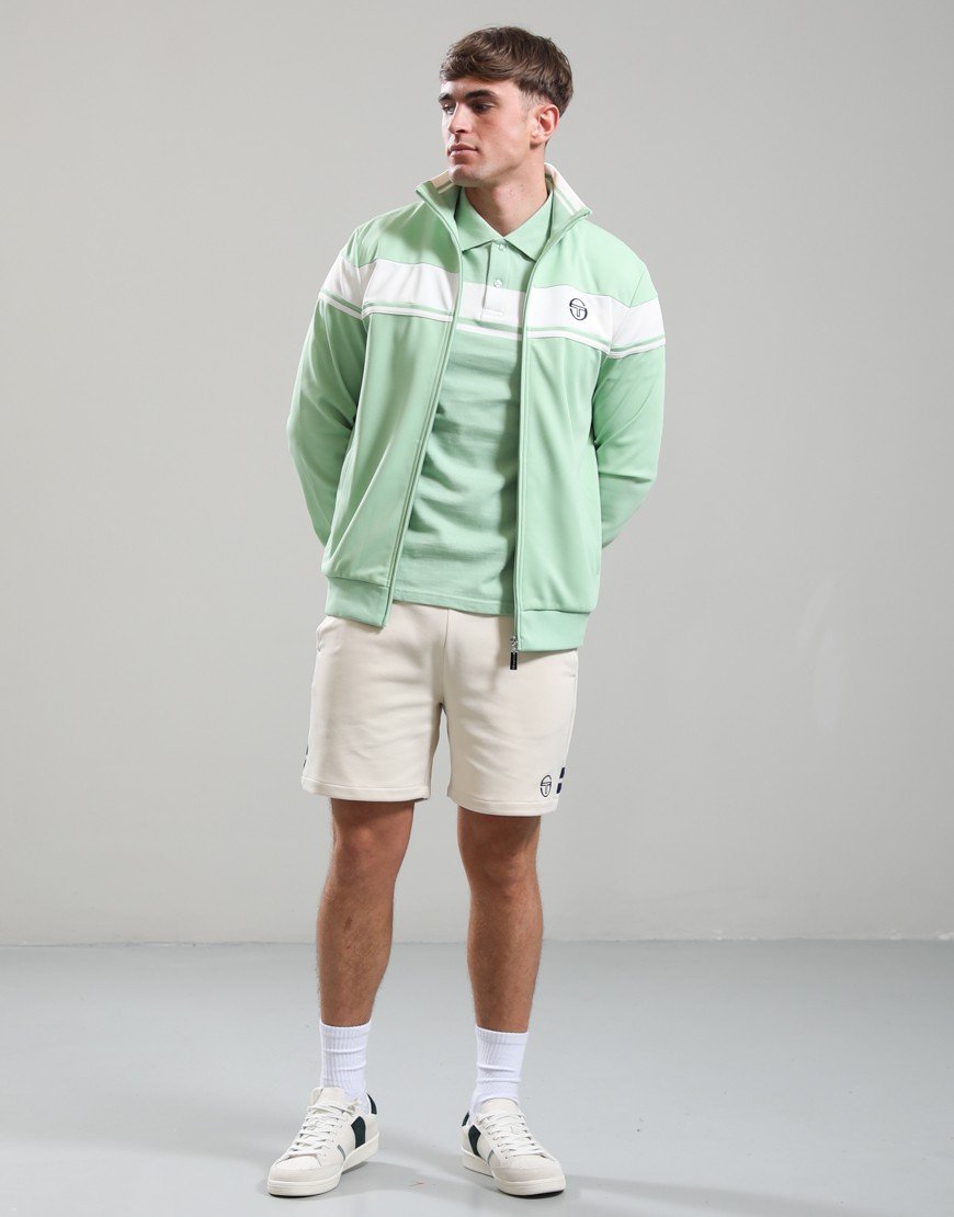 Sergio Tacchini Damarindo Track Top Quiet Green/Gardenia