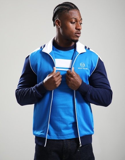 Sergio Tacchini Drive Track Top Directoire Blue/Maritime Blue