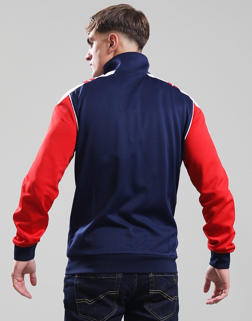 Sergio Tacchini Drive Track Top Maritime Blue/Adrenaline