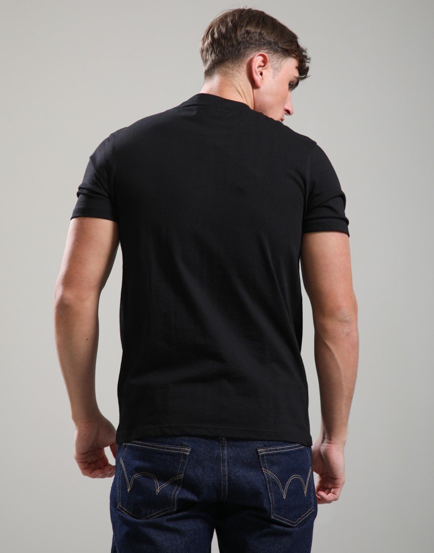 Sergio Tacchini Felton T-Shirt Black/Gold