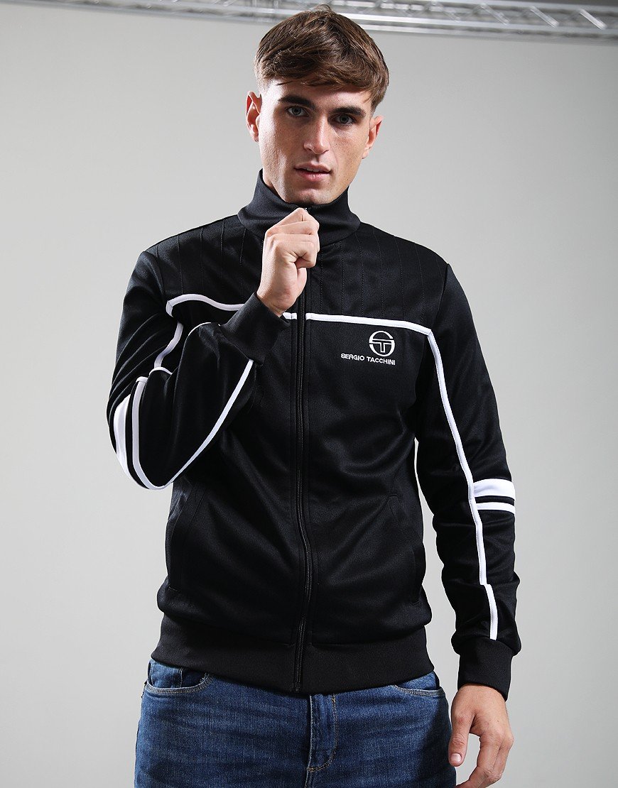 Sergio Tacchini Frankie Track Top Black/White