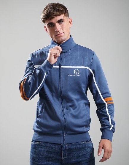 Sergio Tacchini Frankie Track Top Indigo/Pumpkin Spice