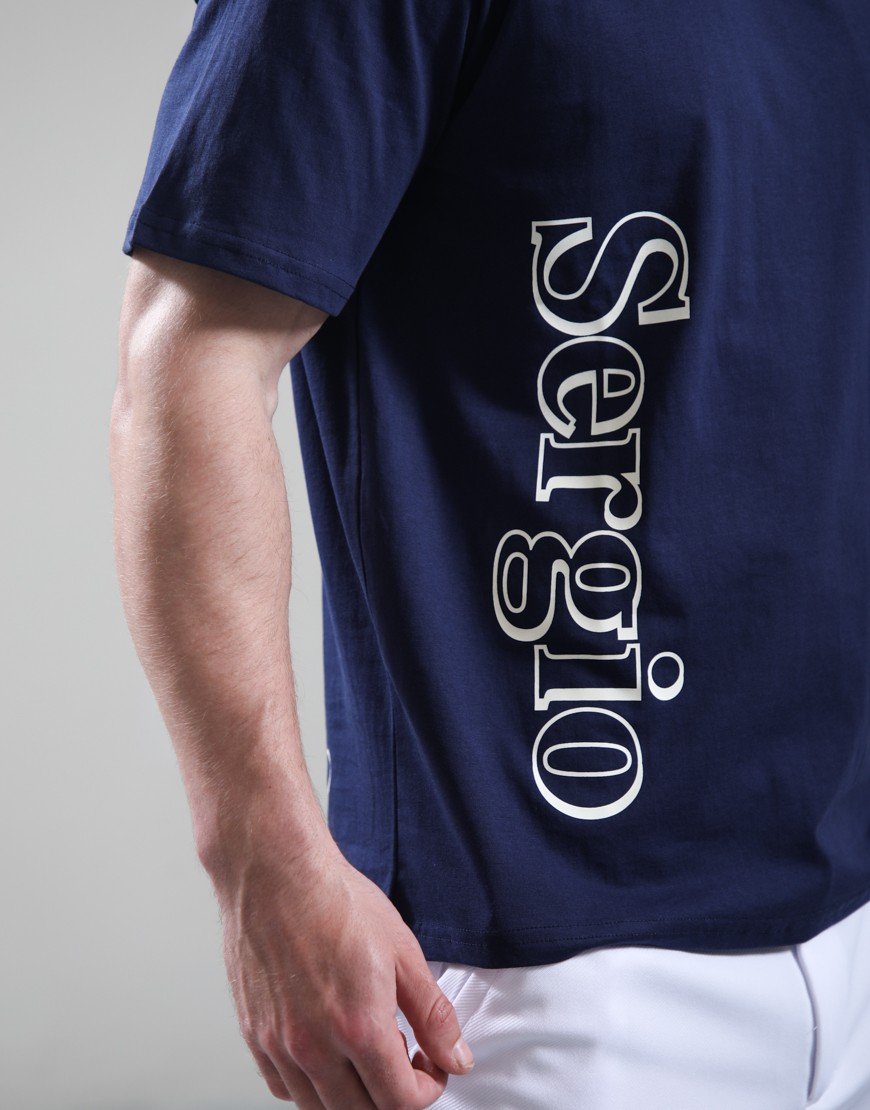 Sergio Tacchini Furato T-Shirt Maritime Blue