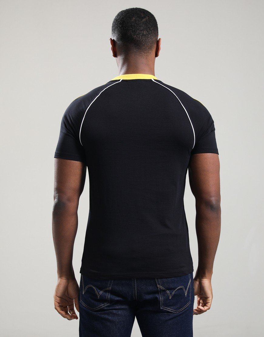 Sergio Tacchini Ghibli Davis T-Shirt Black/Mango Mint/White