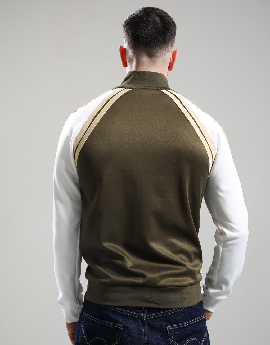 Sergio Tacchini Ghibli Davis Track Top Dark Olive/Gardenia/Mojave Desert