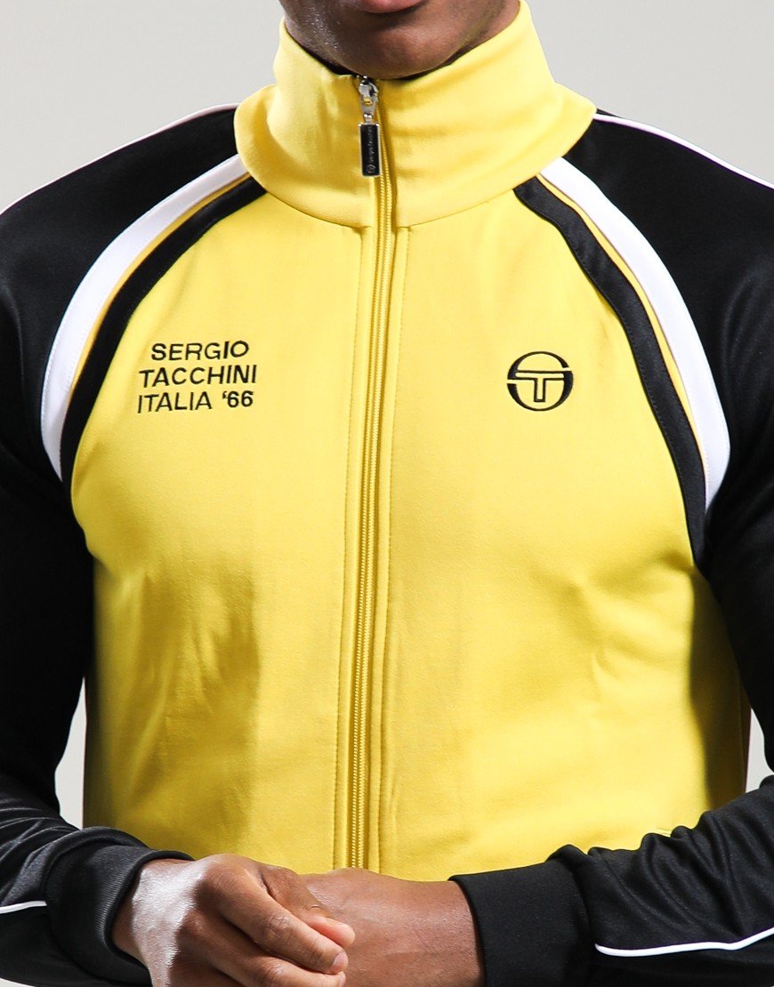 Sergio Tacchini Ghibli Davis Track Top Mango Mint/Black/White