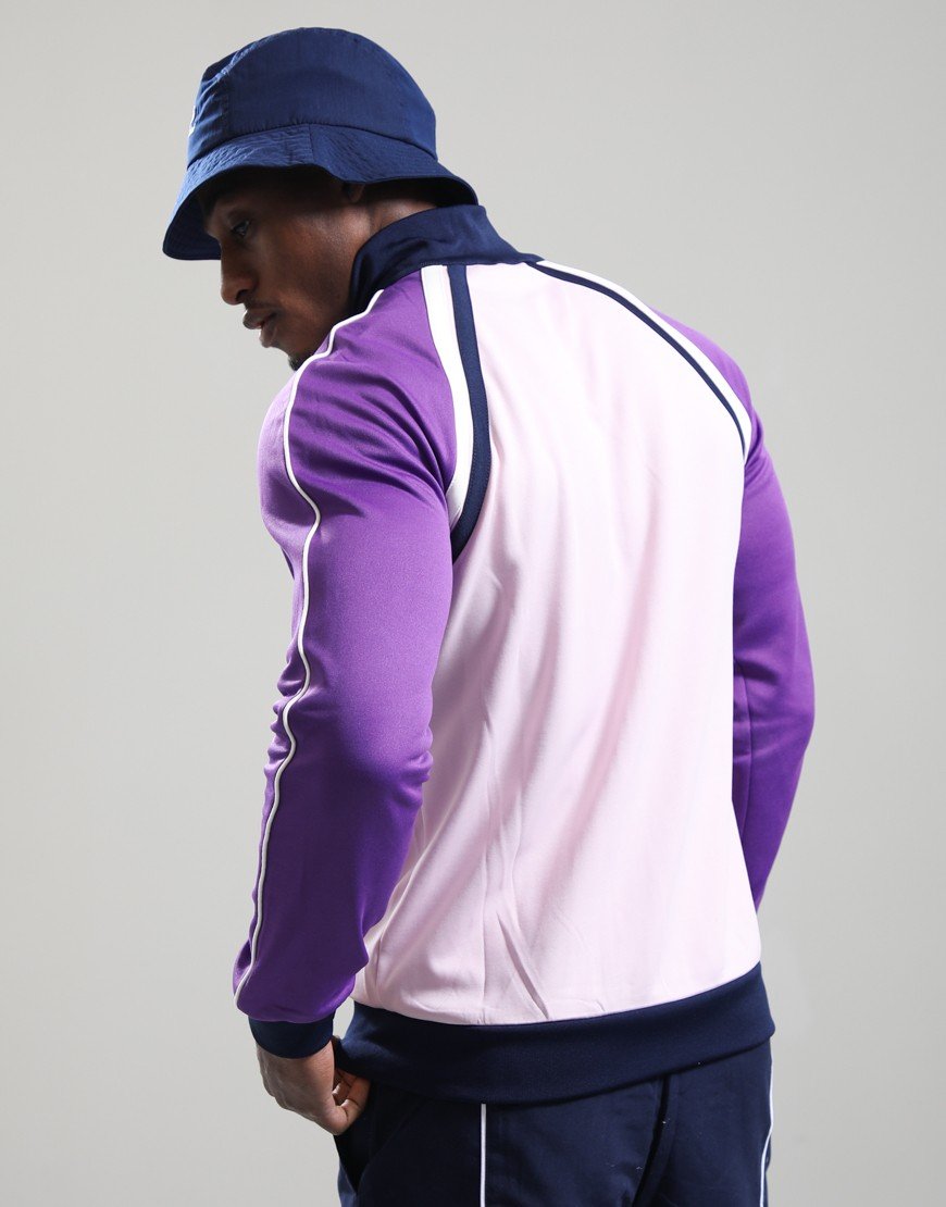 Sergio Tacchini Ghibli Davis Track Top Light Lilac/Pansy/Maritime Blue