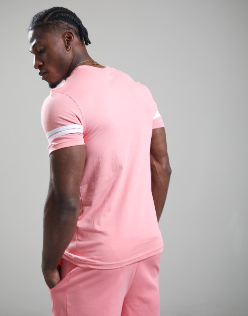 Sergio Tacchini Grello T-Shirt Geranium Pink/White