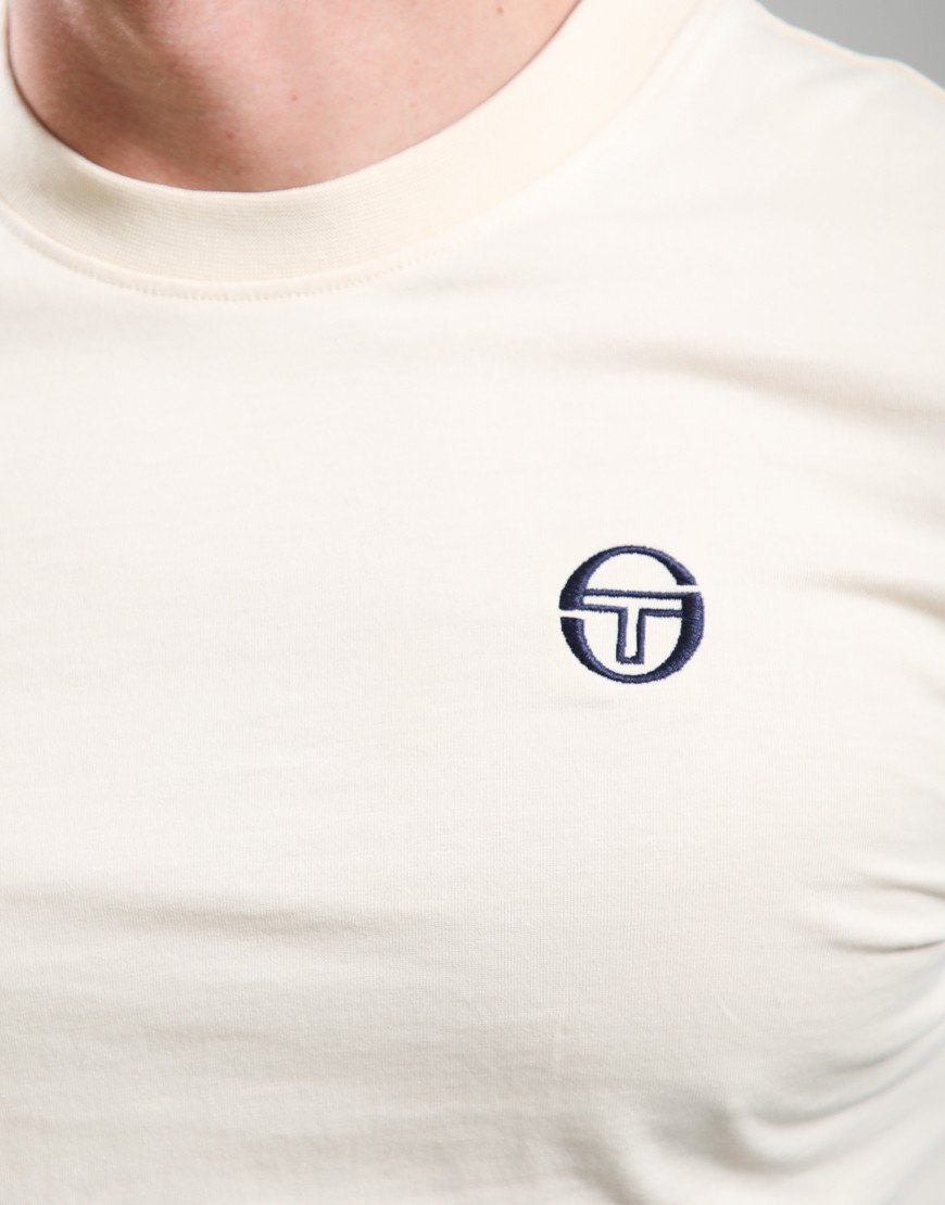 Sergio Tacchini Grello T-Shirt Sandshell/Maritime Blue