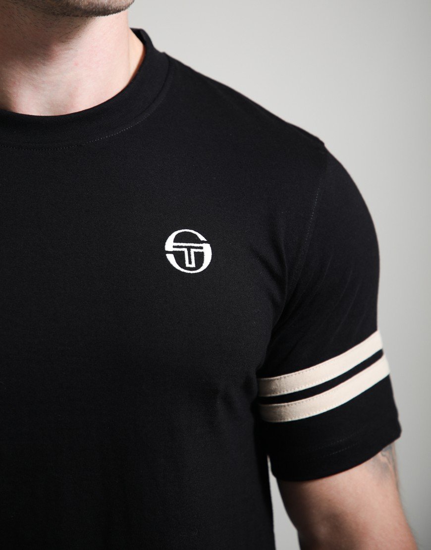 Sergio Tacchini Grello T-Shirt Black/Peyote