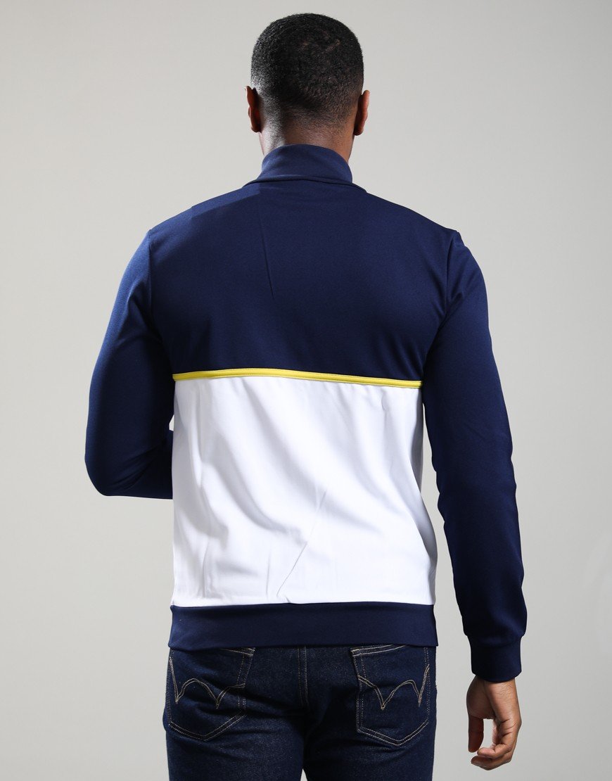 Sergio Tacchini Locchi Track Top Maritime Blue/White/Mango Mint