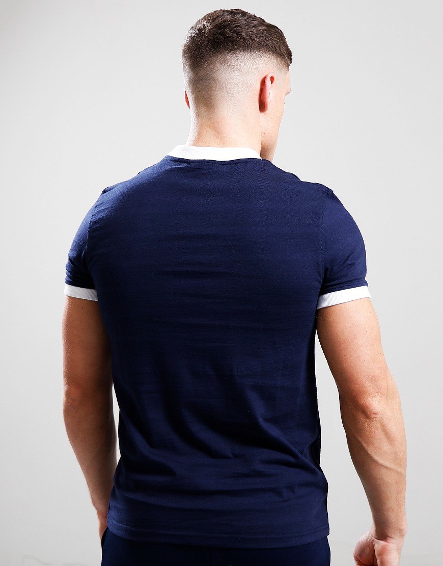 Sergio Tacchini Master T-Shirt Maritime Blue/Gold