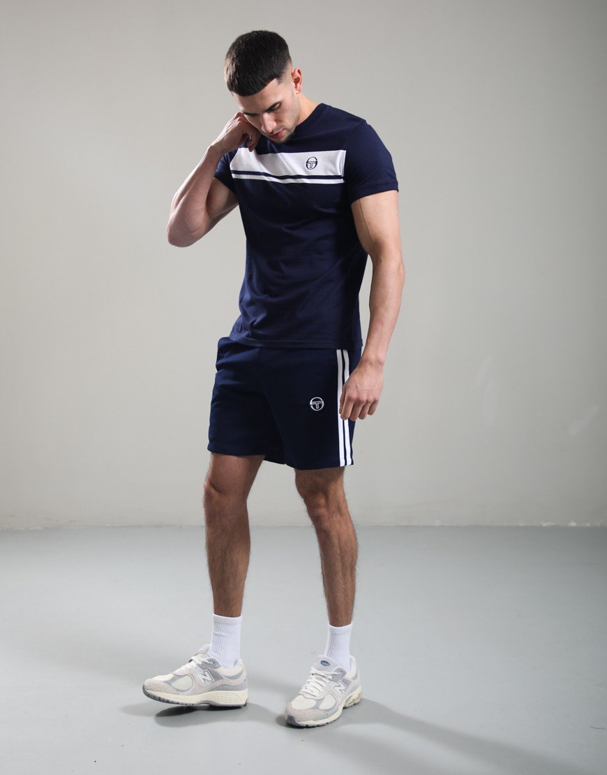 Sergio Tacchini Master T-Shirt Navy/White