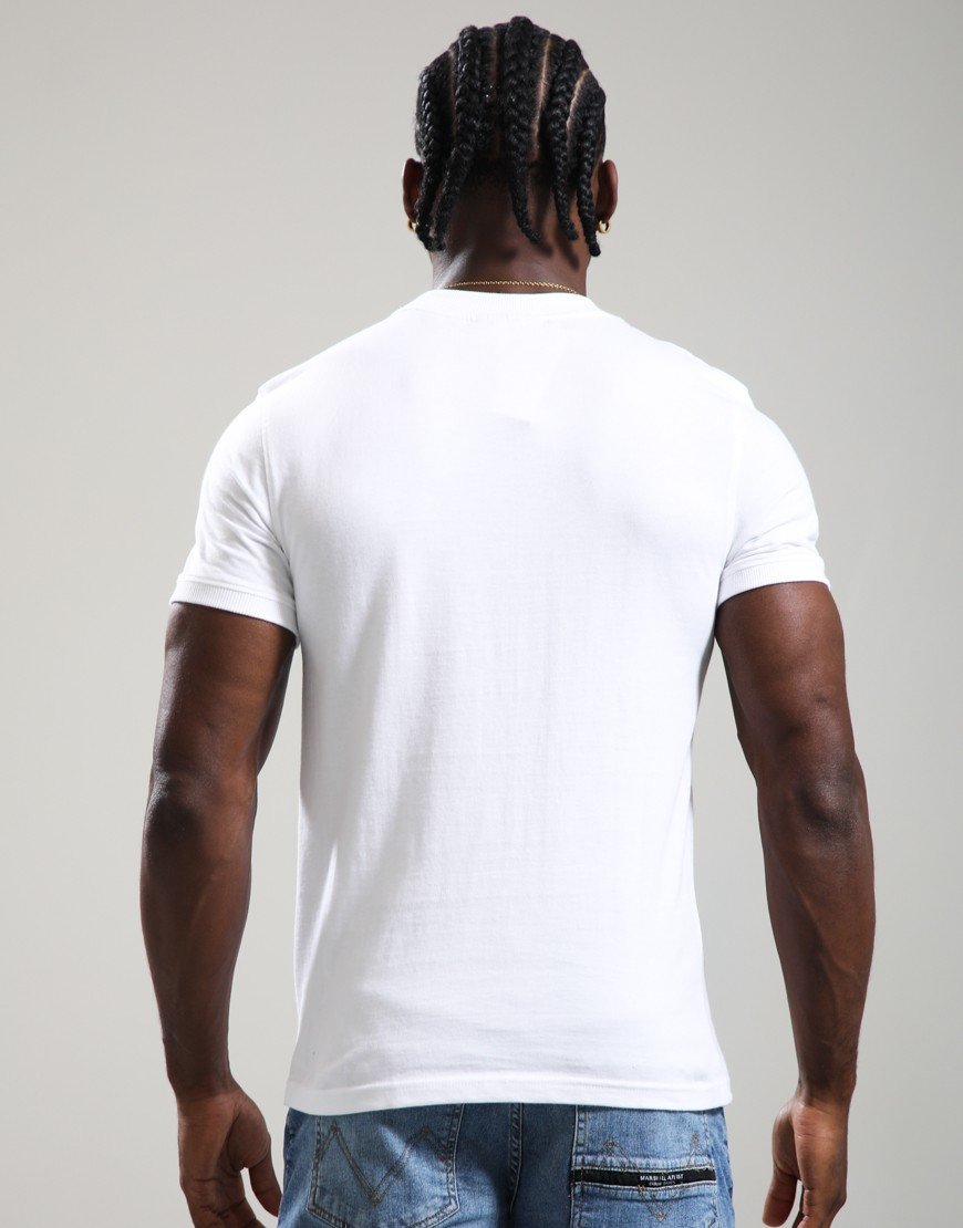 Sergio Tacchini Master T-Shirt White/Princess Blue