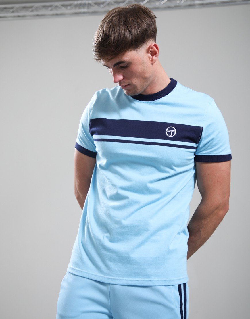 Sergio Tacchini Master T-Shirt Baltic Sea/Maritime Blue
