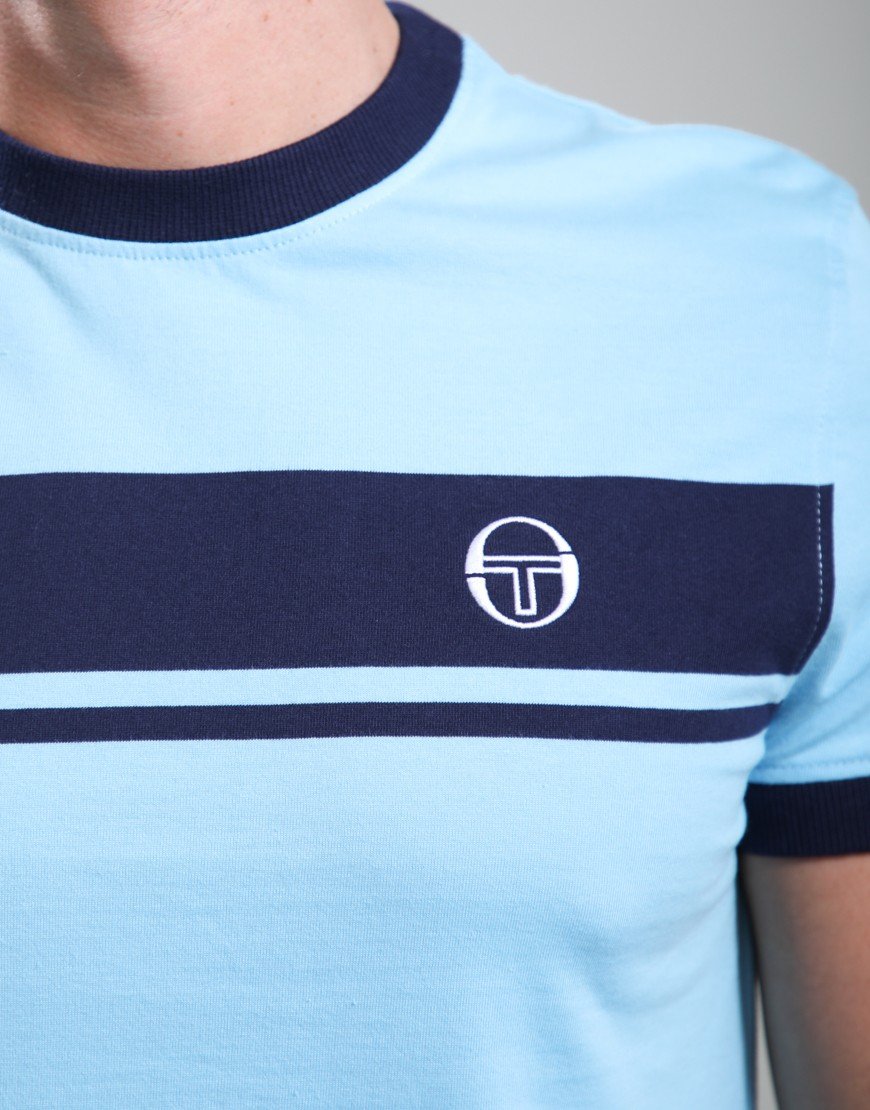 Sergio Tacchini Master T-Shirt Baltic Sea/Maritime Blue