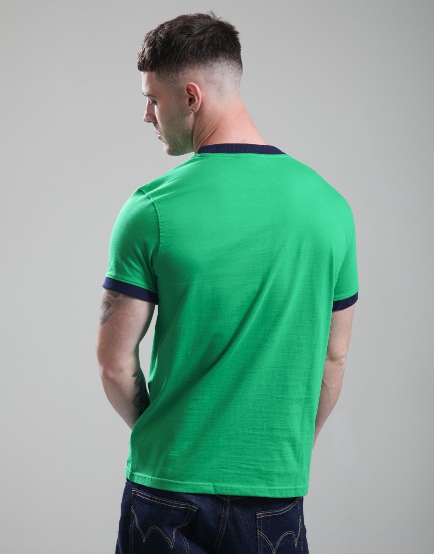 Sergio Tacchini Master T-Shirt Fern/White/Maritime