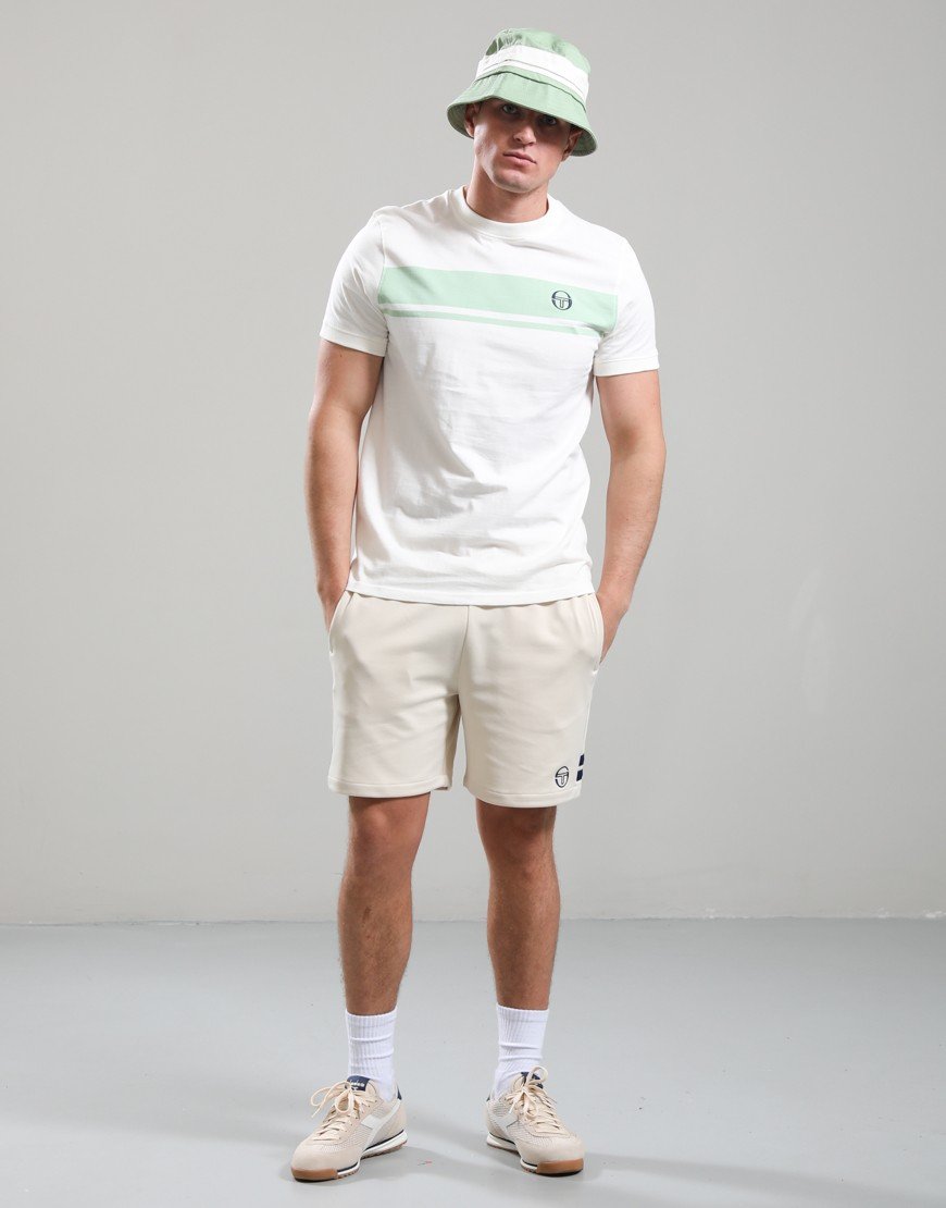 Sergio Tacchini Master T-Shirt Gardenia/Quiet Green