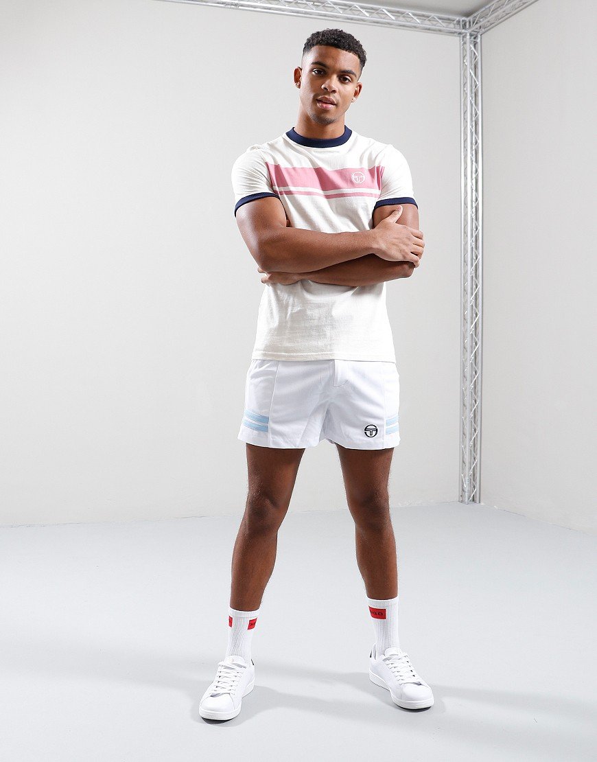 Sergio Tacchini Master T-shirt Gardenia/Rose