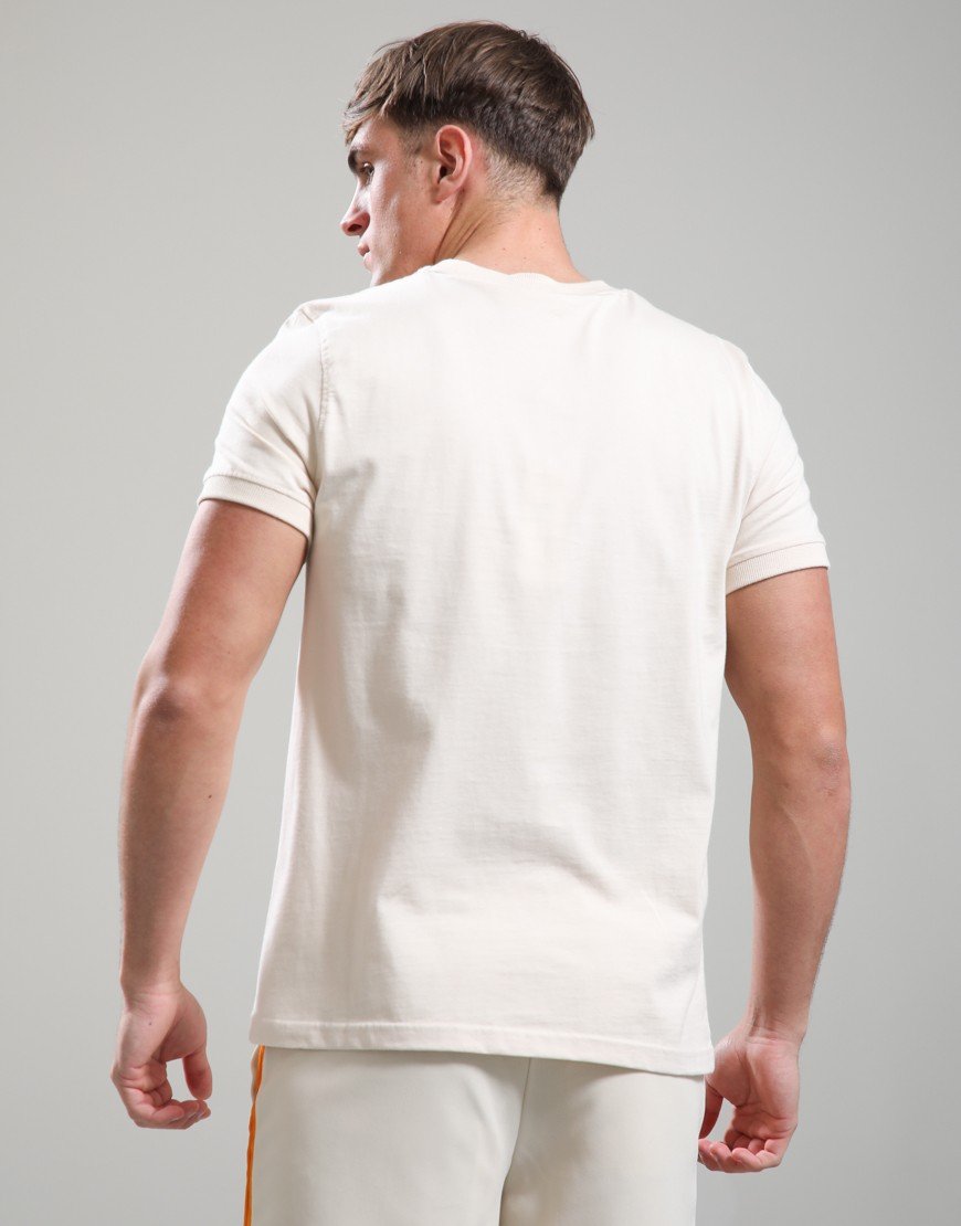 Sergio Tacchini Master T-Shirt Sandshell/Orange Pepper