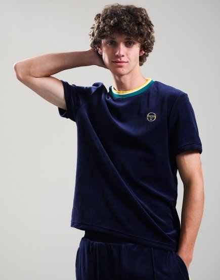 Sergio Tacchini Monte T-Shirt Maritime Blue