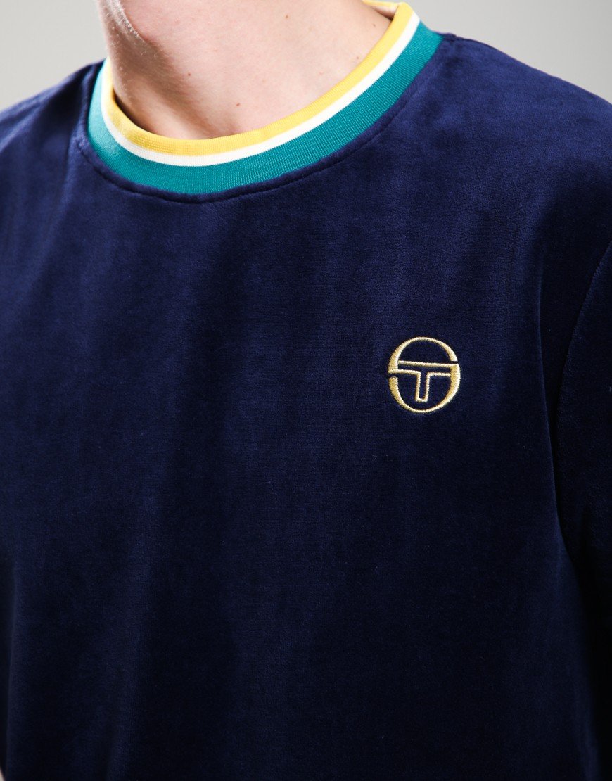 Sergio Tacchini Monte T-Shirt Maritime Blue