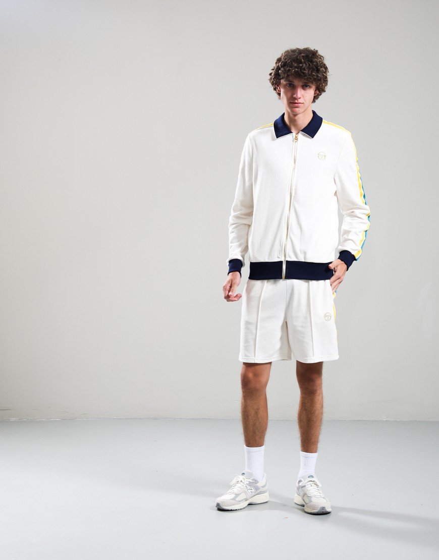 Sergio Tacchini Monte Track Top Gardenia/Maritime Blue