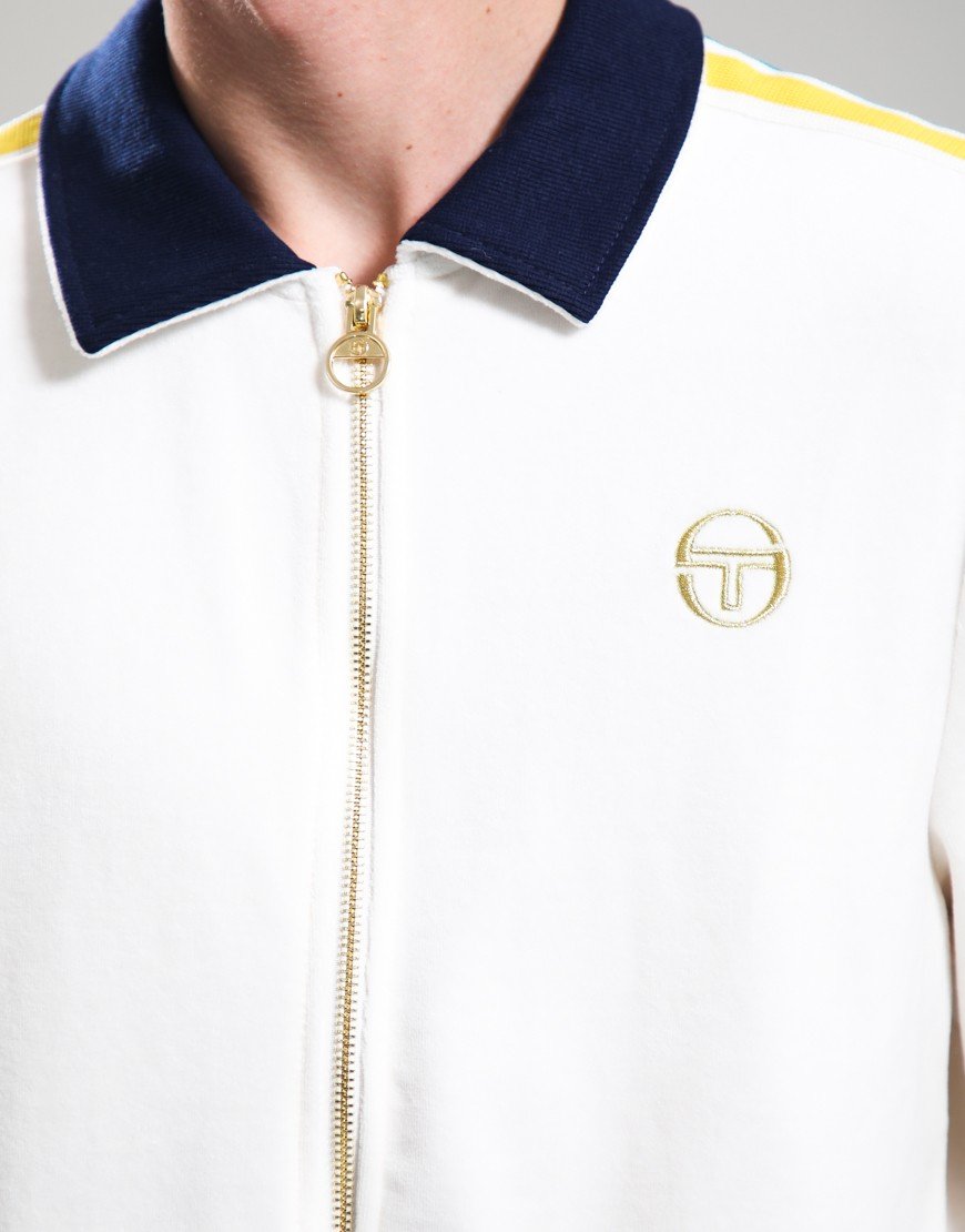Sergio Tacchini Monte Track Top Gardenia/Maritime Blue
