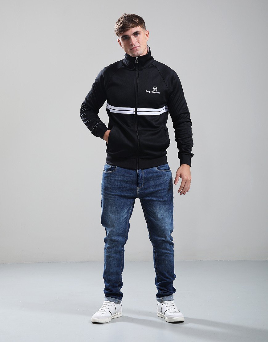 Sergio Tacchini New Dallas Track Top Black/White
