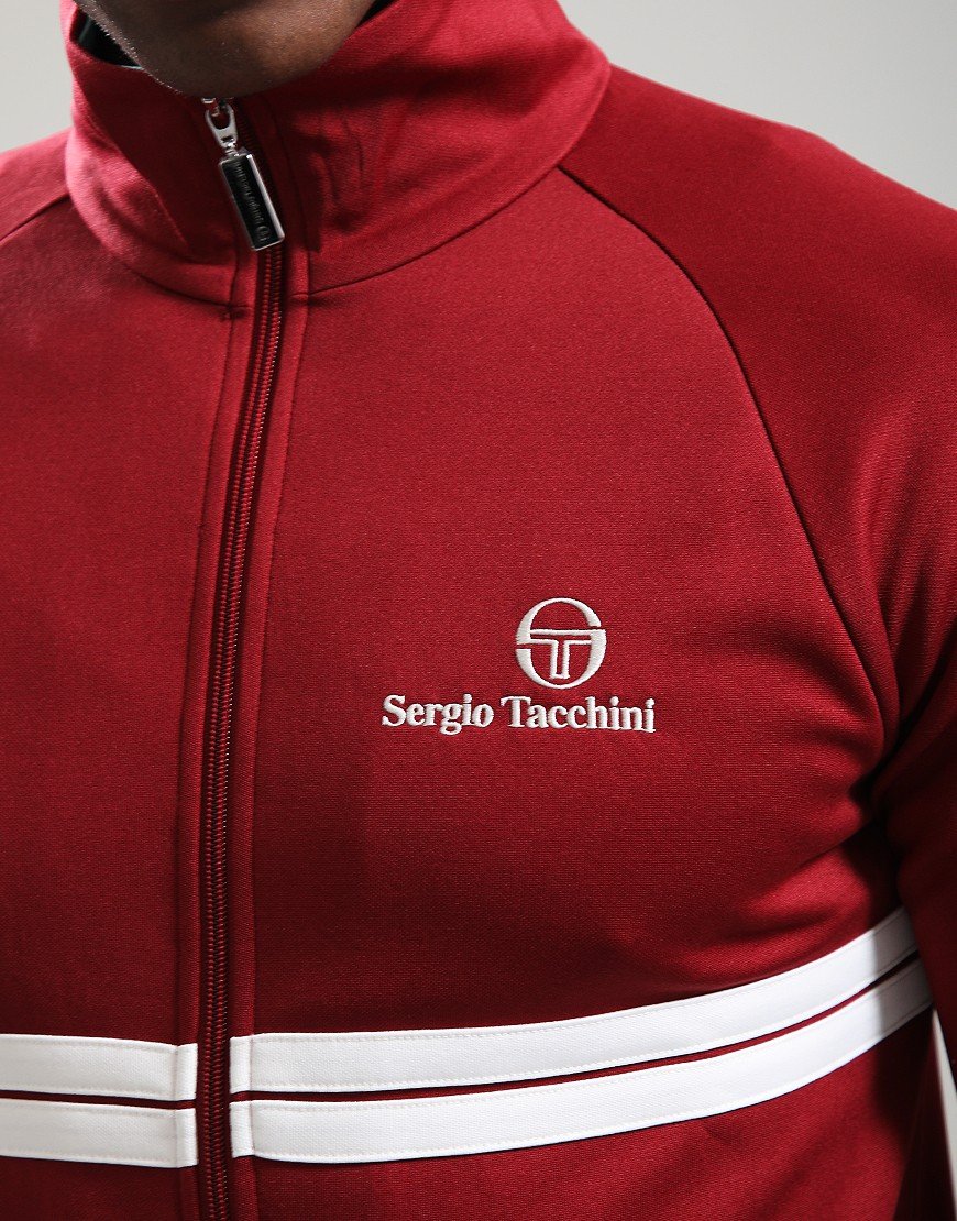 Sergio Tacchini New Dallas Track Top Rhubarb/Gardenia