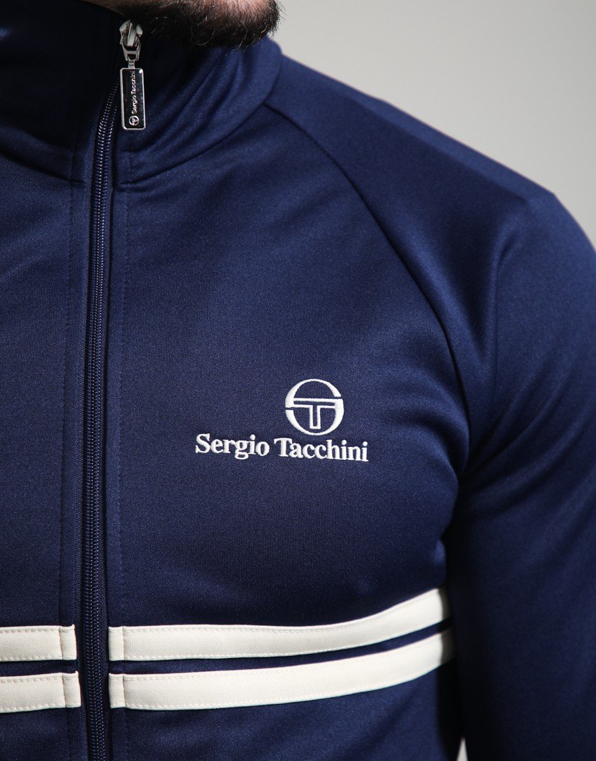 Sergio Tacchini New Dallas Track Top Maritime Blue/Peyote