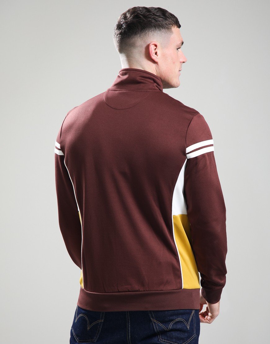 Sergio Tacchini New Mambo Track Top Bitter Chocolate/Gardenia