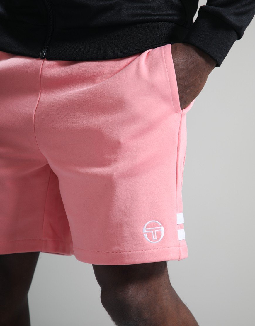 Sergio Tacchini New Orion Shorts Geranium Pink/White