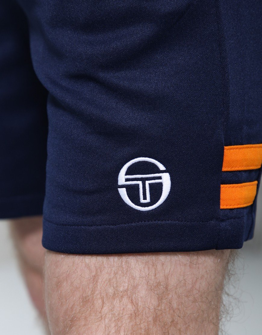 Sergio Tacchini New Orion Shorts Maritime Blue/Orange Pepper