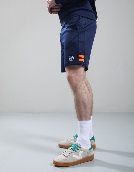 Sergio Tacchini New Orion Shorts Maritime Blue/Orange Pepper