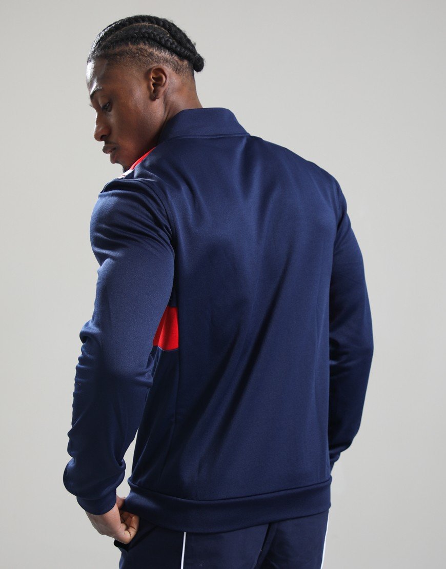 Sergio Tacchini New Reno Track Top Maritime Blue/Adrenaline Rush/White