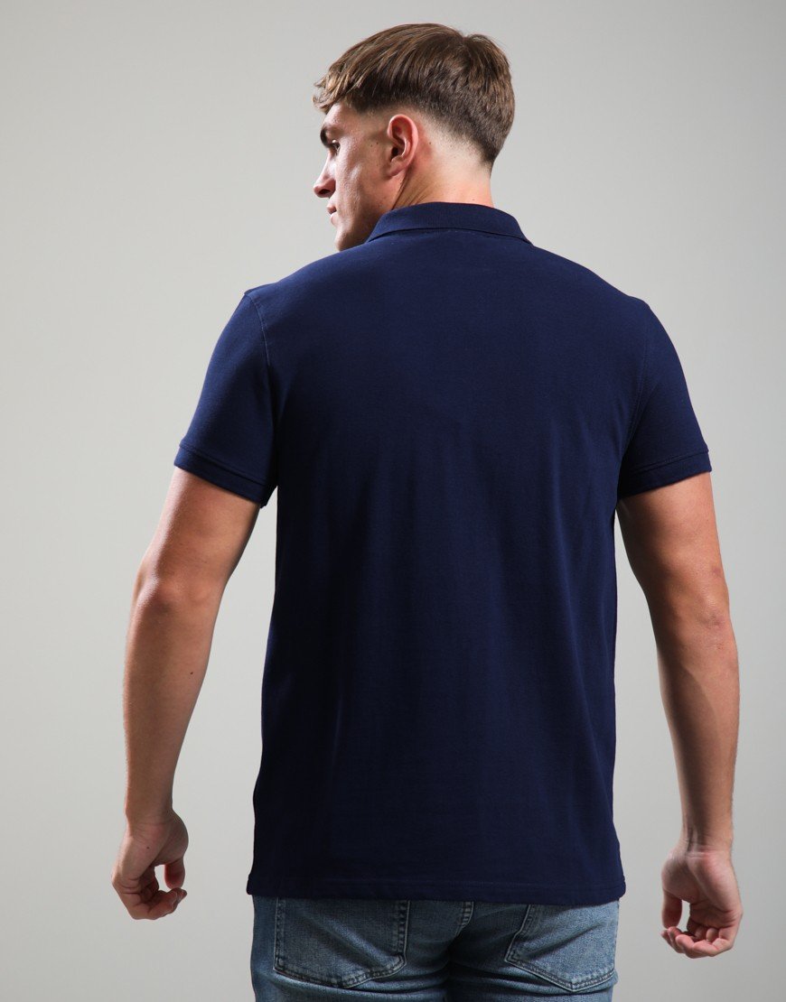 Sergio Tacchini New Supermac Polo Shirt Maritime Blue/Peyote