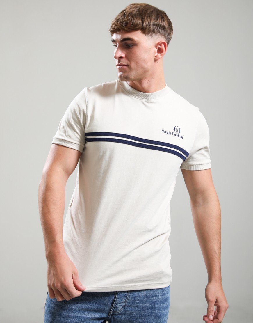 Sergio Tacchini New Supermac T-Shirt Peyote/Maritime Blue