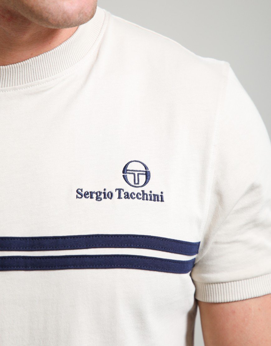 Sergio Tacchini New Supermac T-Shirt Peyote/Maritime Blue