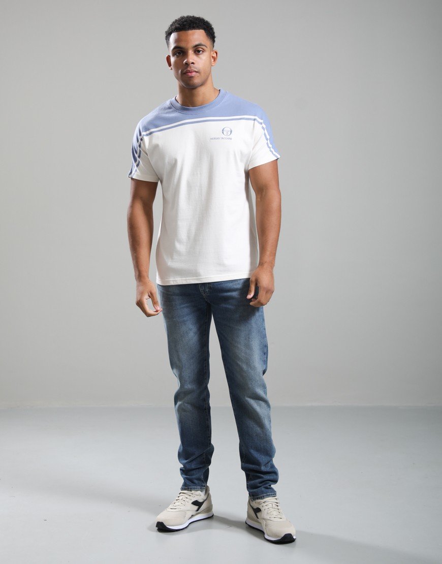 Sergio Tacchini New Young Line T-Shirt Country Blue/Gardenia