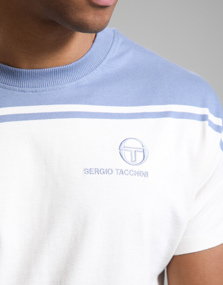 Sergio Tacchini New Young Line T-Shirt Country Blue/Gardenia